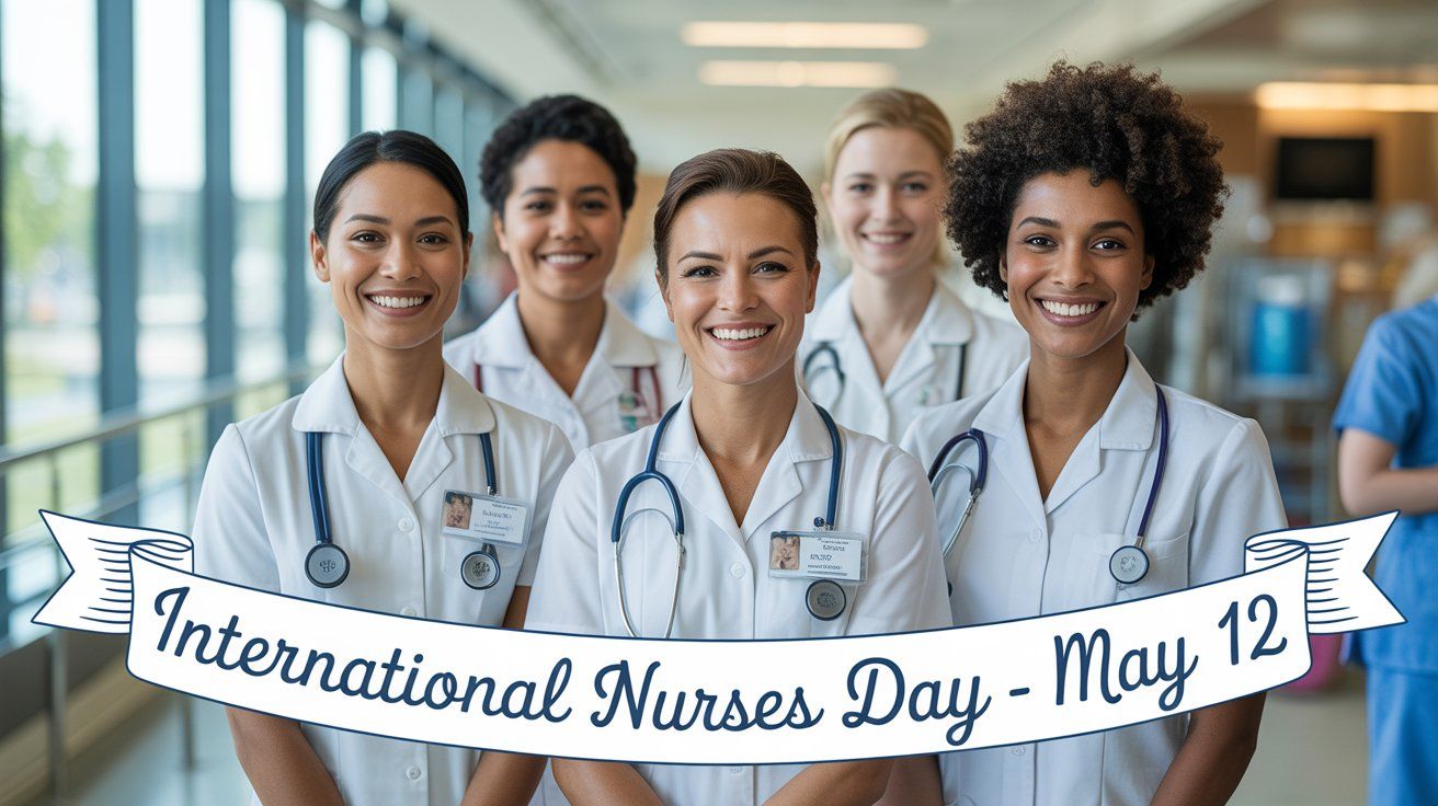 Międzynarodowy Dzień Pielęgniarek - orientacja pozioma. Darmowa dostawa.*