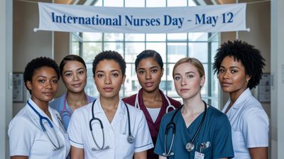 Międzynarodowy Dzień Pielęgniarek - orientacja pozioma. Darmowa dostawa.*