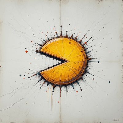 Dzień Pac-Mana - kwadrat. Darmowa dostawa.*