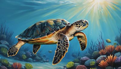 Światowy Dzień Żółwia - orientacja pozioma. Darmowa dostawa.*