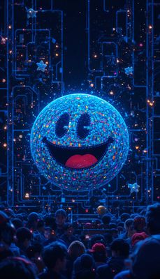 Dzień Pac-Mana - orientacja pionowa. Darmowa dostawa.*