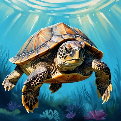 Światowy Dzień Żółwia - kwadrat. Darmowa dostawa.*