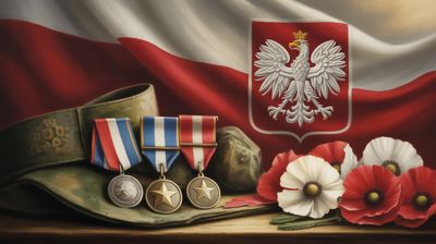 Dzień Weterana Działań Poza Granicami Państwa - orientacja pozioma. Darmowa dostawa.*