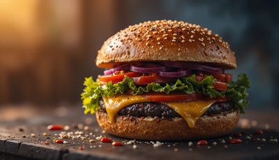 Światowy Dzień Hamburgera - orientacja pozioma. Darmowa dostawa.*