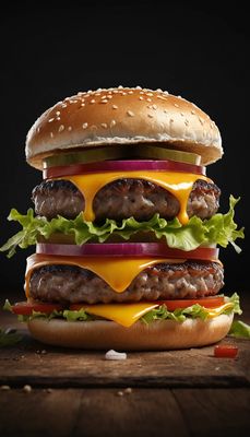 Światowy Dzień Hamburgera - orientacja pionowa. Darmowa dostawa.*