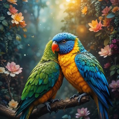 Światowy Dzień Papugi - kwadrat. Darmowa dostawa.*