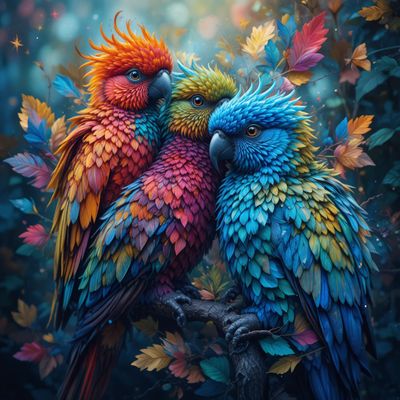 Światowy Dzień Papugi - kwadrat. Darmowa dostawa.*