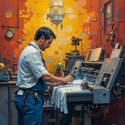 Dzień Drukarza - kwadrat. Darmowa dostawa.*