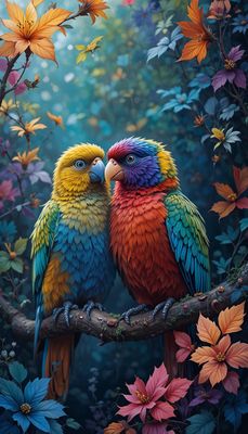 Światowy Dzień Papugi - orientacja pionowa. Darmowa dostawa.*