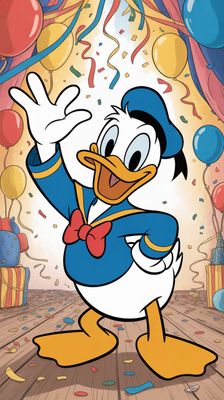 Dzień Kaczora Donalda - orientacja pionowa. Darmowa dostawa.*