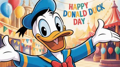 Dzień Kaczora Donalda - orientacja pozioma. Darmowa dostawa.*