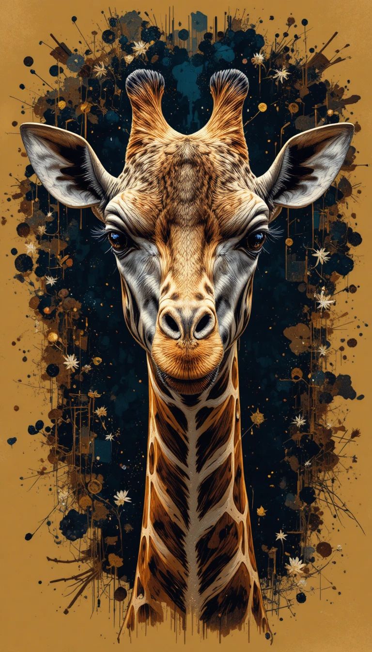 Światowy Dzień Żyrafy - orientacja pionowa. Darmowa dostawa.*