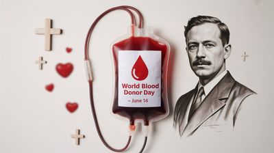 Światowy Dzień Krwiodawstwa - orientacja pozioma. Darmowa dostawa.*
