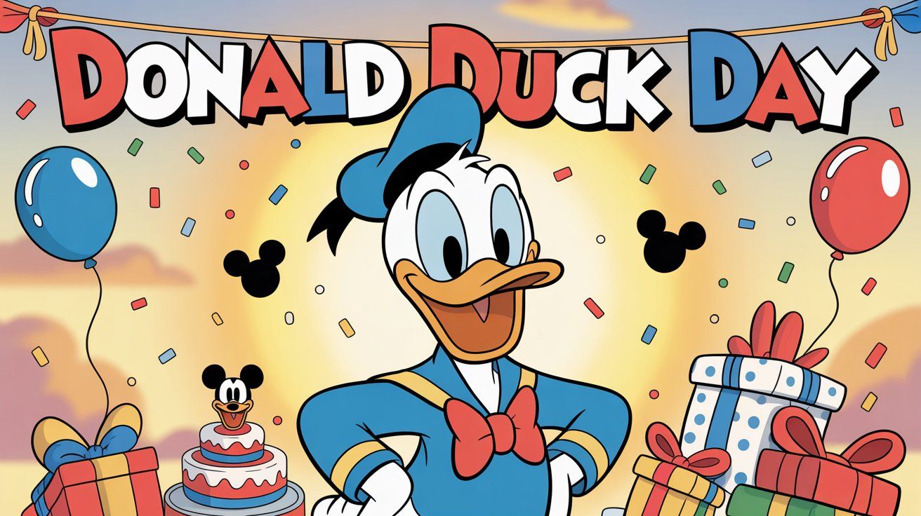 Dzień Kaczora Donalda - orientacja pozioma. Darmowa dostawa.*