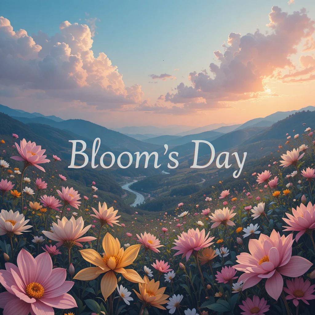 Dzień Blooma - kwadrat. Darmowa dostawa.*