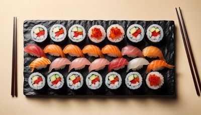 Międzynarodowy Dzień Sushi - orientacja pozioma. Darmowa dostawa.*