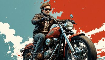 Międzynarodowy Dzień Motocyklisty - orientacja pozioma. Darmowa dostawa.*