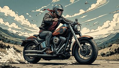 Międzynarodowy Dzień Motocyklisty - orientacja pozioma. Darmowa dostawa.*