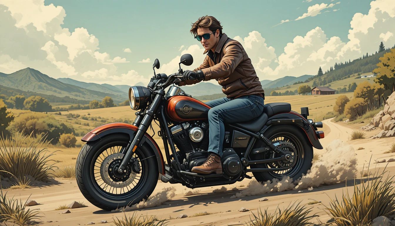 Międzynarodowy Dzień Motocyklisty - orientacja pozioma. Darmowa dostawa.*