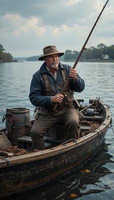 Dzień Rybaka - orientacja pionowa. Darmowa dostawa.*