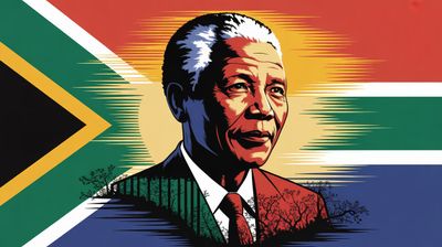 Międzynarodowy Dzień Nelsona Mandeli - orientacja pozioma. Darmowa dostawa.*