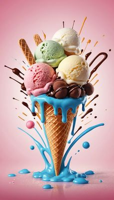 Dzień Lodów Rzemieślniczych - orientacja pionowa. Darmowa dostawa.*