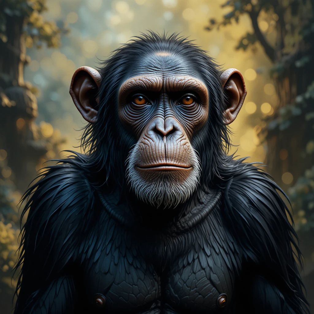 Światowy Dzień Szympansa - kwadrat. Darmowa dostawa.*