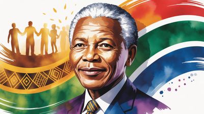 Międzynarodowy Dzień Nelsona Mandeli - orientacja pozioma. Darmowa dostawa.*