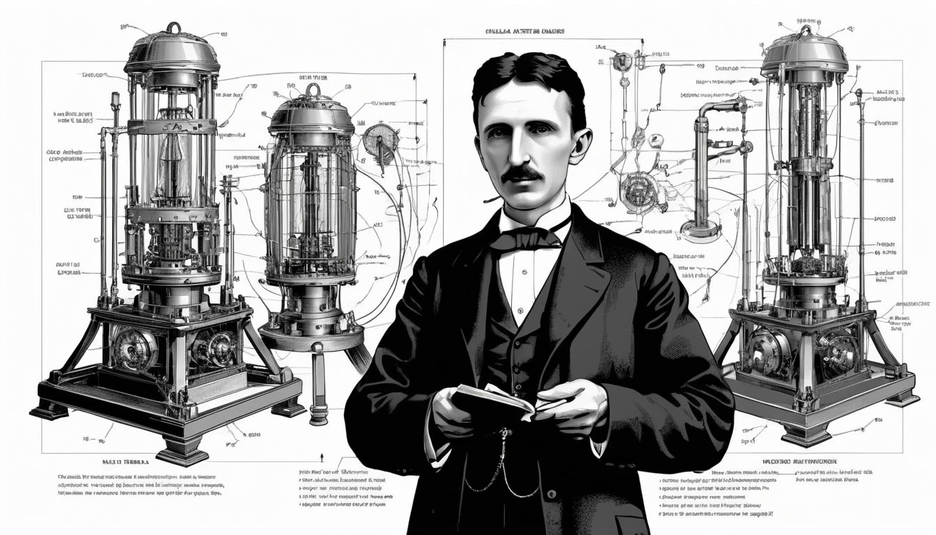 Dzień Nikoli Tesli - orientacja pozioma. Darmowa dostawa.*