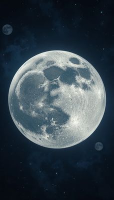 Dzień Księżyca - orientacja pionowa. Darmowa dostawa.*