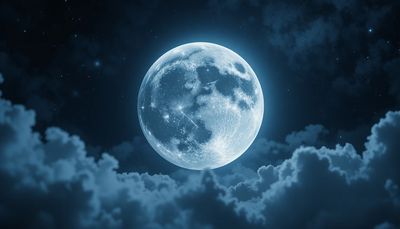 Dzień Księżyca - orientacja pozioma. Darmowa dostawa.*