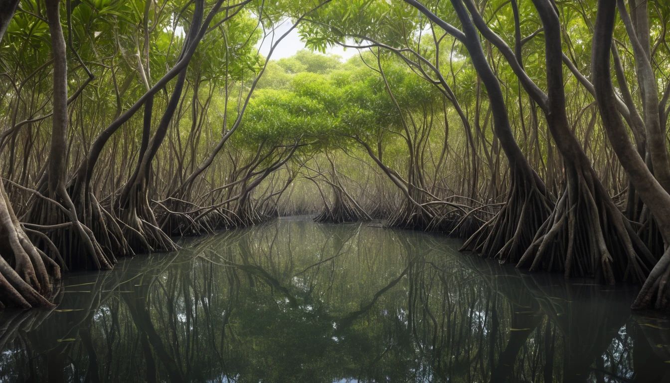 Międzynarodowy Dzień Ochrony Ekosystemu i Lasów Namorzynowych - orientacja pozioma. Darmowa dostawa.*