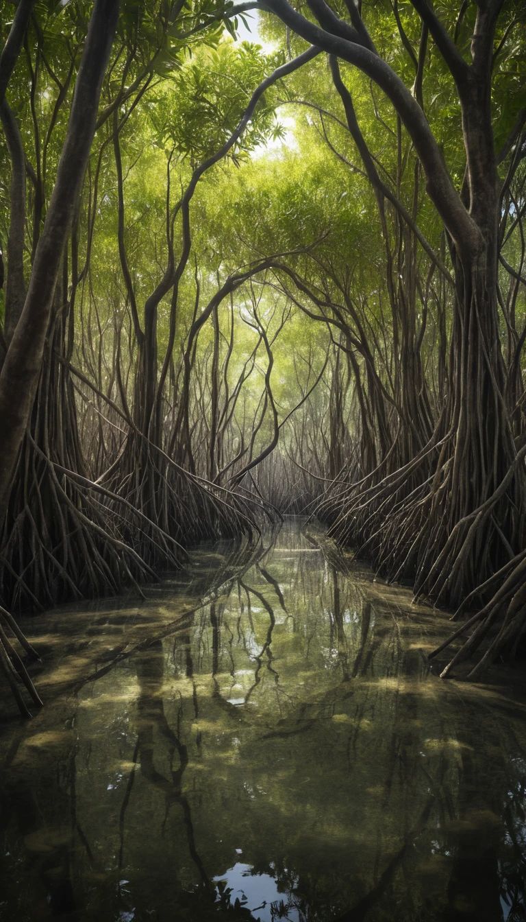 Międzynarodowy Dzień Ochrony Ekosystemu i Lasów Namorzynowych - orientacja pionowa. Darmowa dostawa.*