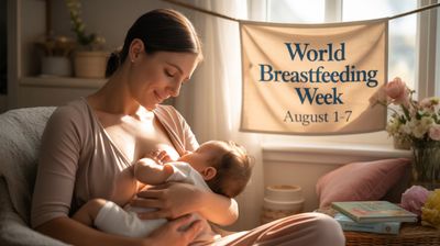 Światowy Dzień Karmienia Piersią - orientacja pozioma. Darmowa dostawa.*