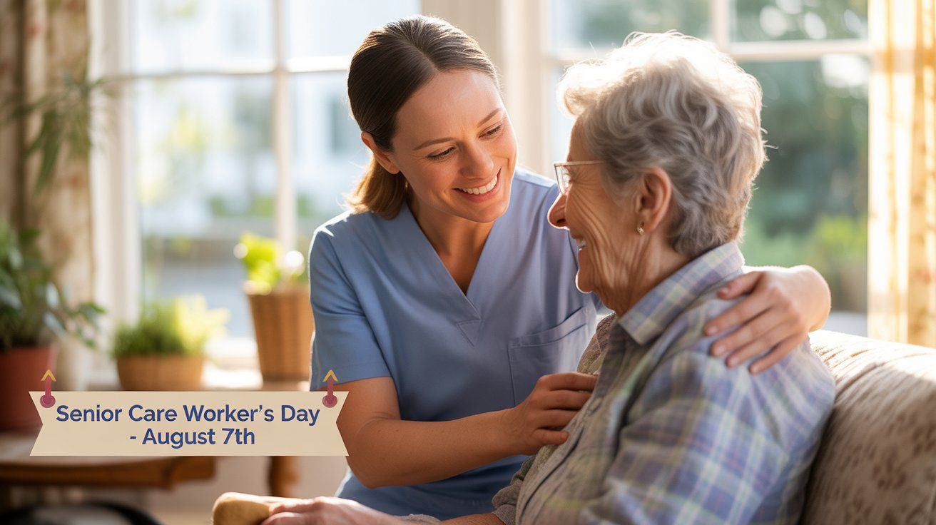 Dzień Pracownika Opieki Nad Osobami Starszymi - orientacja pozioma. Darmowa dostawa.*