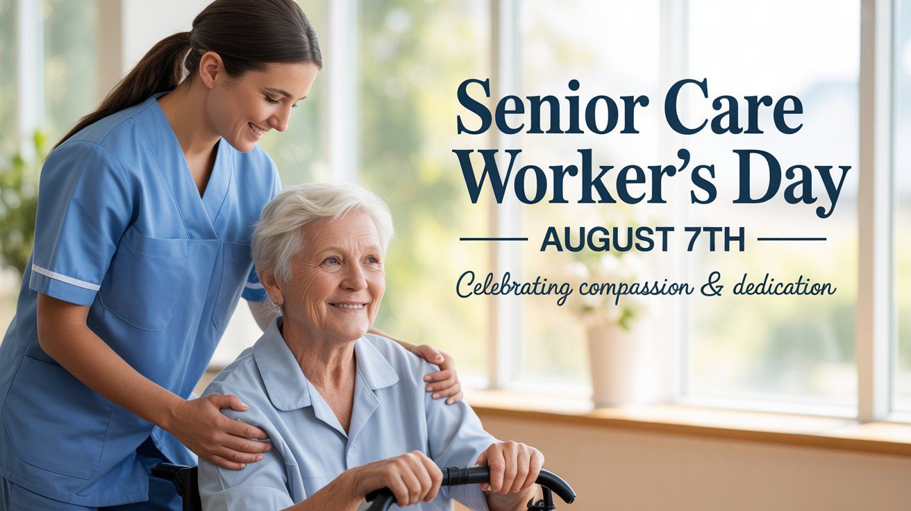 Dzień Pracownika Opieki Nad Osobami Starszymi - orientacja pozioma. Darmowa dostawa.*