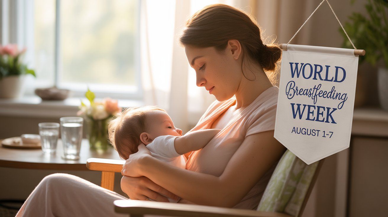 Światowy Dzień Karmienia Piersią - orientacja pozioma. Darmowa dostawa.*