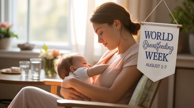 Światowy Dzień Karmienia Piersią - orientacja pozioma. Darmowa dostawa.*