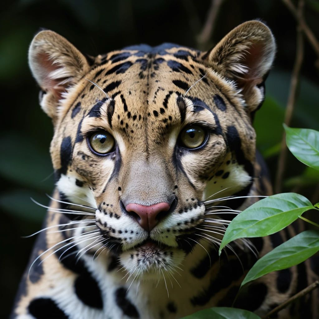 Międzynarodowy Dzień Pantery Mglistej - kwadrat. Darmowa dostawa.*