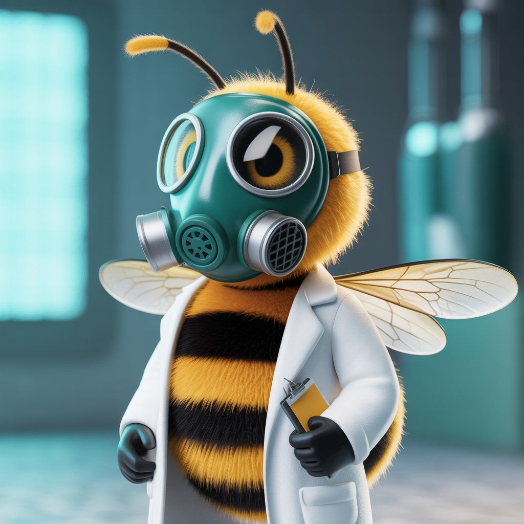 Wielki Dzień Pszczół - kwadrat. Darmowa dostawa.*