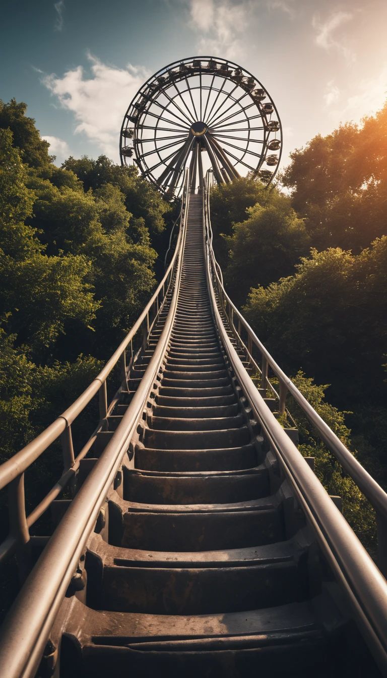 Światowy Dzień Rollercoastera - orientacja pionowa. Darmowa dostawa.*