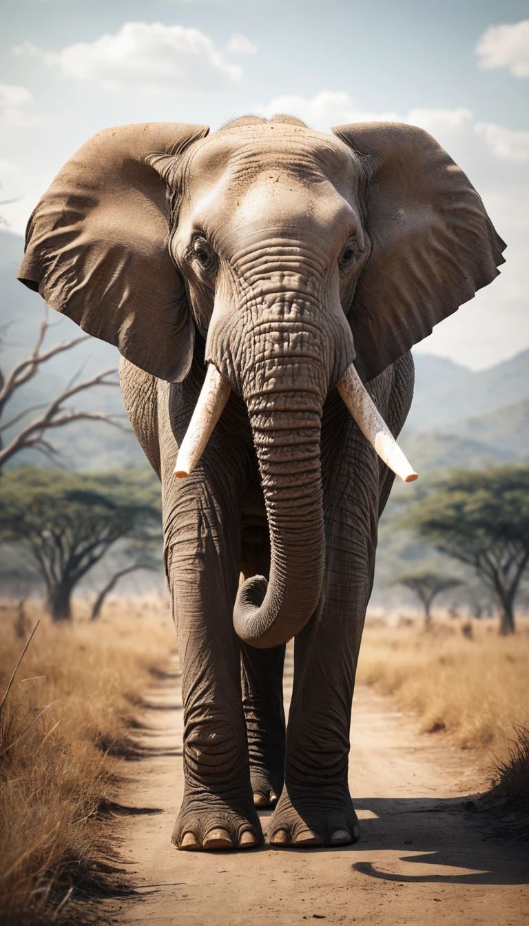 Światowy Dzień Słonia - orientacja pionowa. Darmowa dostawa.*