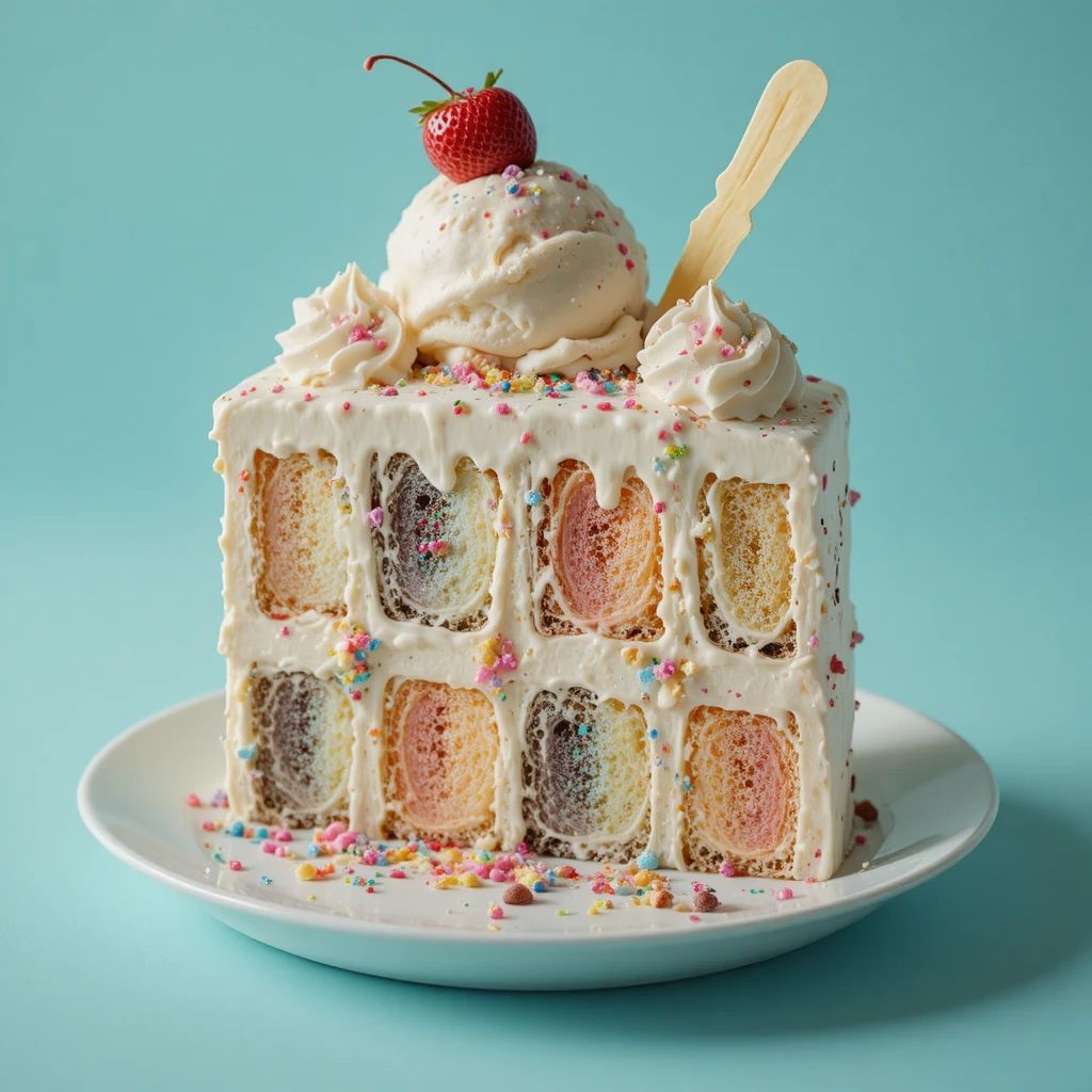 Dzień Ciasta Lodowego - kwadrat. Darmowa dostawa.*