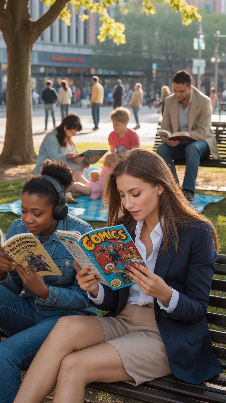 Światowy Dzień Publicznego Czytania Komiksów - orientacja pionowa. Darmowa dostawa.*