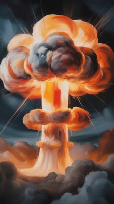 Międzynarodowy Dzień Sprzeciwu Wobec Prób Jądrowych - orientacja pionowa. Darmowa dostawa.*