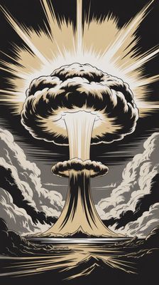 Międzynarodowy Dzień Sprzeciwu Wobec Prób Jądrowych - orientacja pionowa. Darmowa dostawa.*