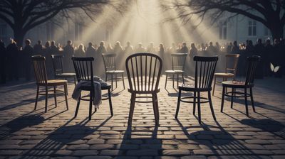 Międzynarodowy Dzień Pamięci Osób Zaginionych - orientacja pozioma. Darmowa dostawa.*