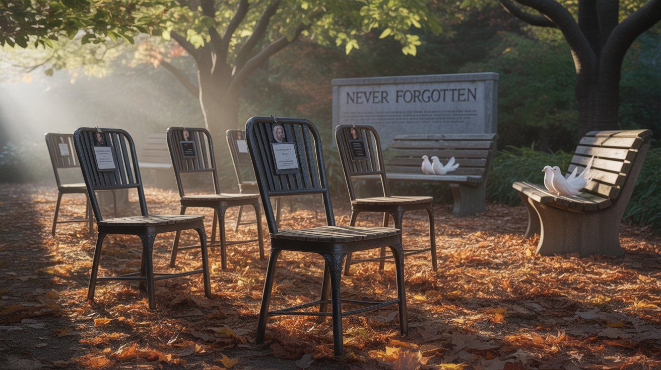 Międzynarodowy Dzień Pamięci Osób Zaginionych - orientacja pozioma. Darmowa dostawa.*