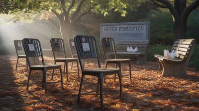 Międzynarodowy Dzień Pamięci Osób Zaginionych - orientacja pozioma. Darmowa dostawa.*