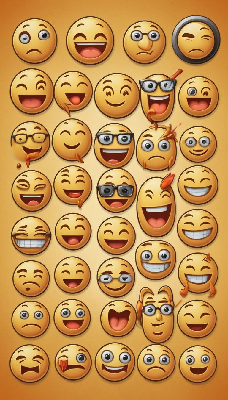 Dzień Emotikona - orientacja pionowa. Darmowa dostawa.*